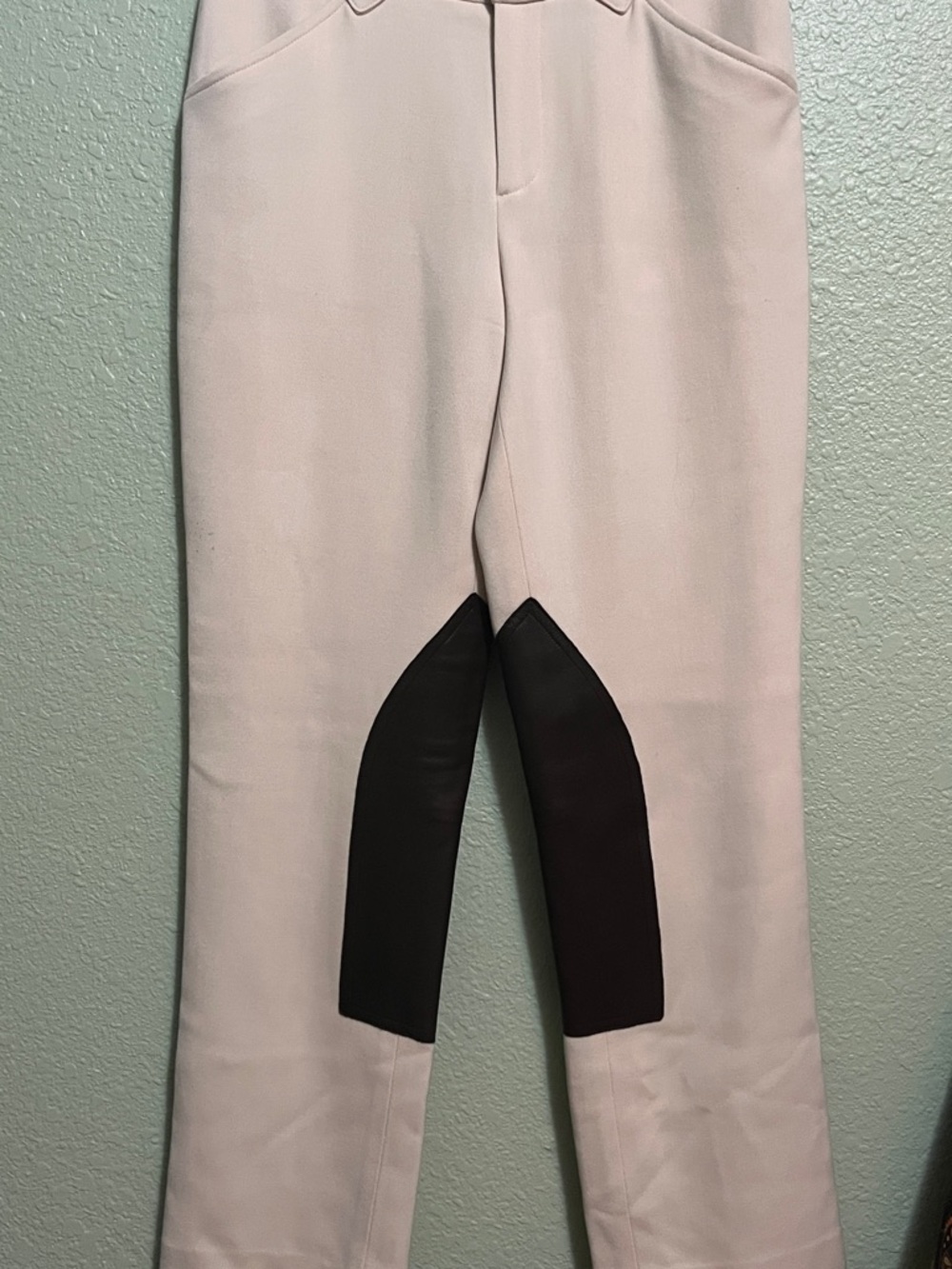 Excellent Purple Label Ralph Lauren Women’s 100% wool Pants Sz 2 w/leather